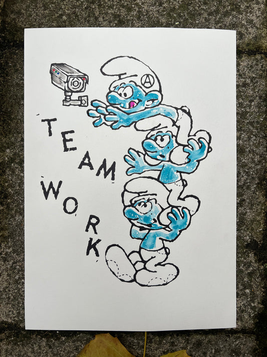 “TEAM WORKS”