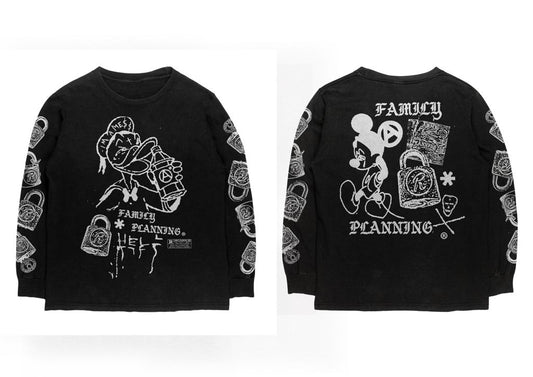 ROSS HELL X FAM PLAN collaborative long sleeve.